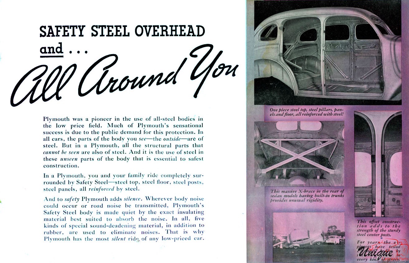 1937 Plymouth Brochure Page 12